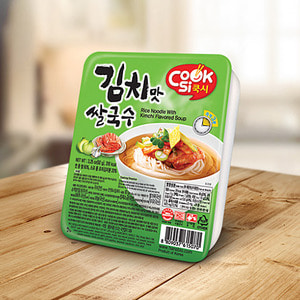 쿡시 즉석쌀국수 김치맛24개-면중쌀60%면중쌀 60%
